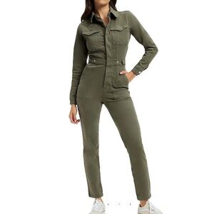Good American Fit For Success Jumpsuit Fern Green - Hard to find size 1